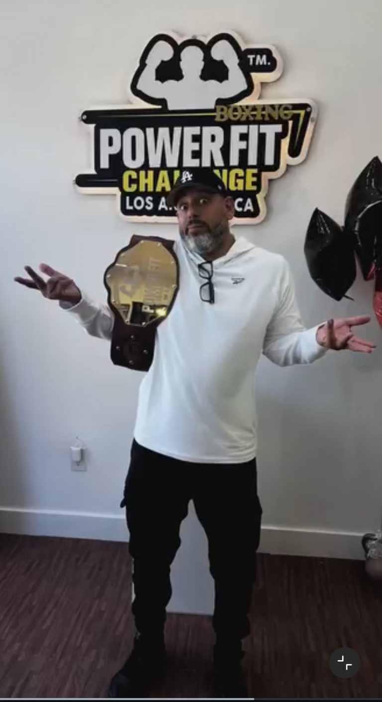 Juan Vazquez-boxing power fit challenge